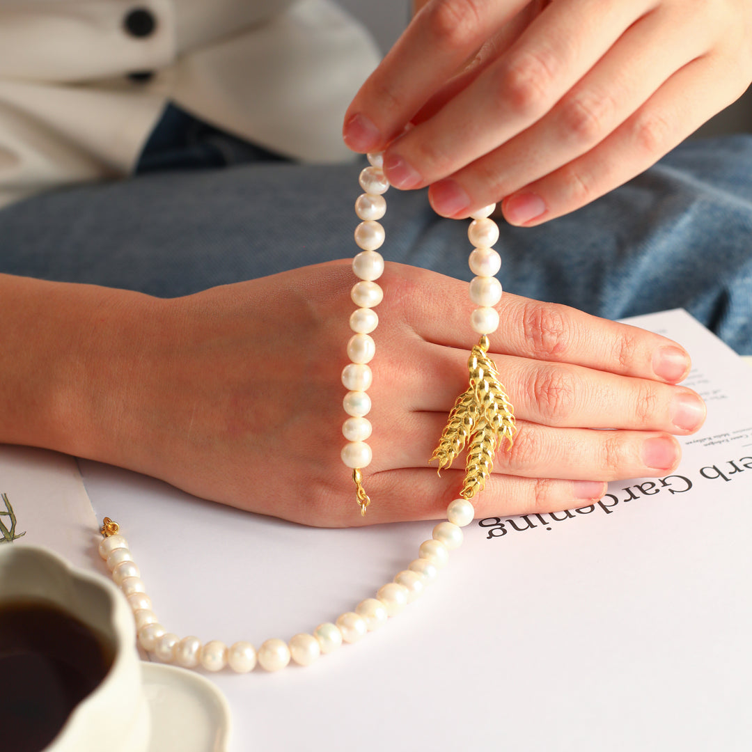 Başak Tarlası İnci Kolye