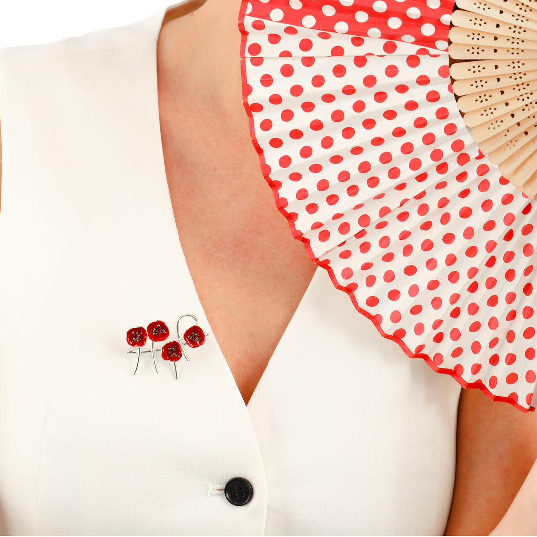 Gelincik Tarlası Broş