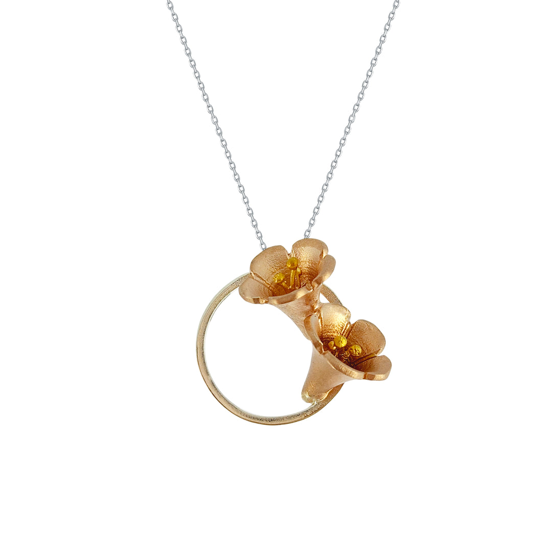 Halka Acem Borusu Kolye