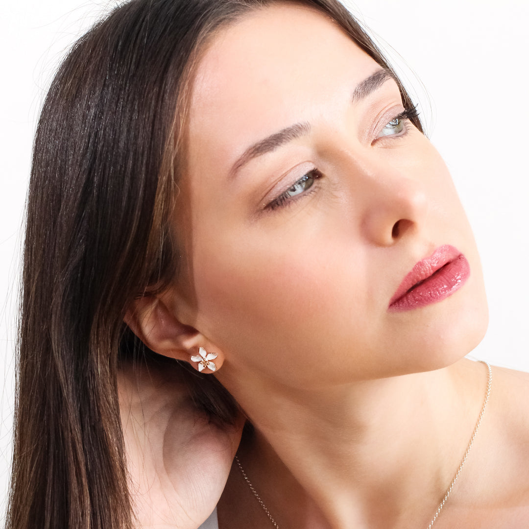 Badem Çiçeği Küpe