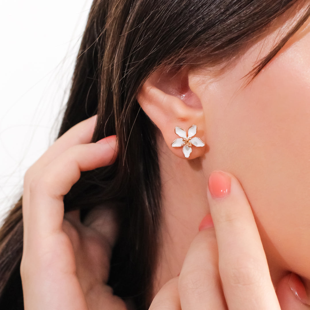 Badem Çiçeği Küpe