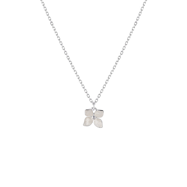 Minik Beyaz Leylak Kolye