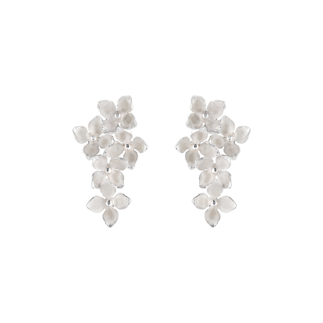 Beyaz Leylaklar Küpe