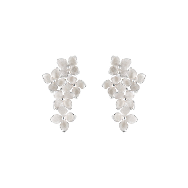 Beyaz Leylaklar Küpe