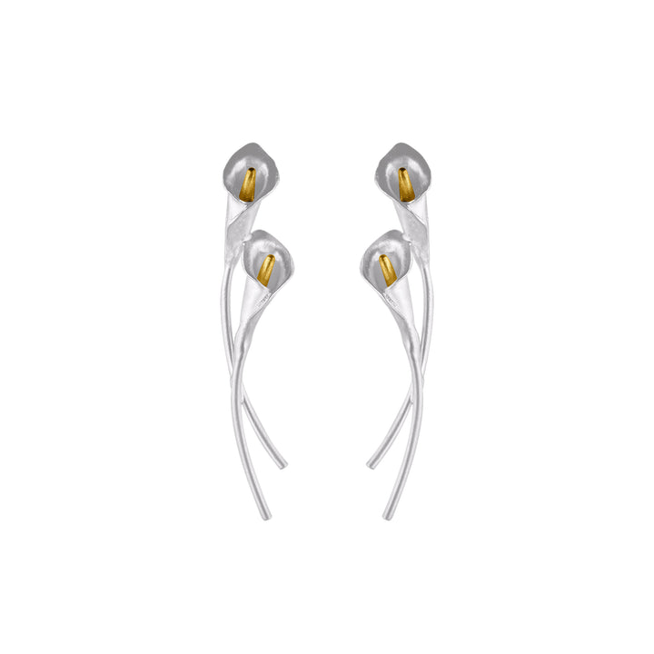 Beyaz Gala Demeti Küpe