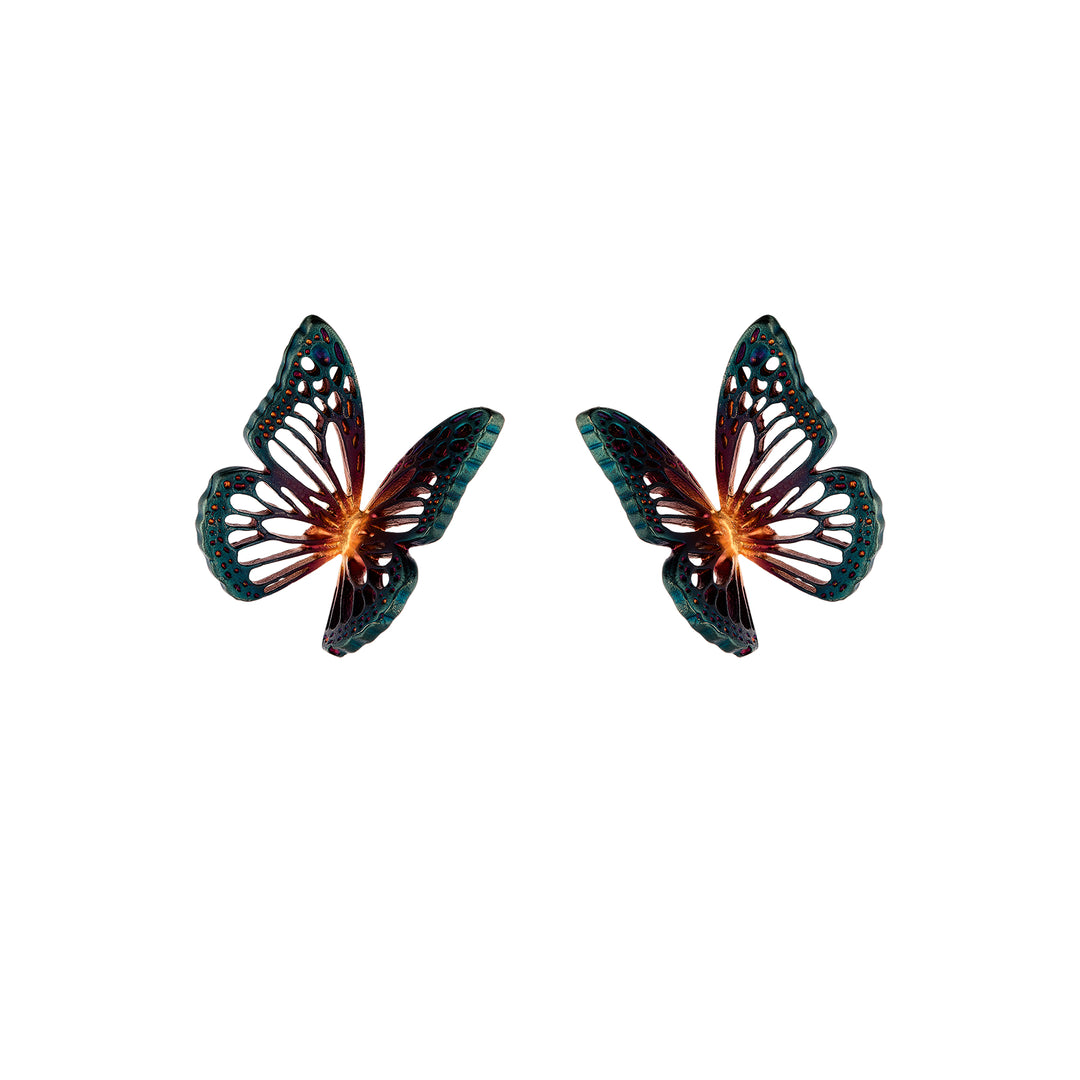 "Uçuşan Kelebek" Küpe