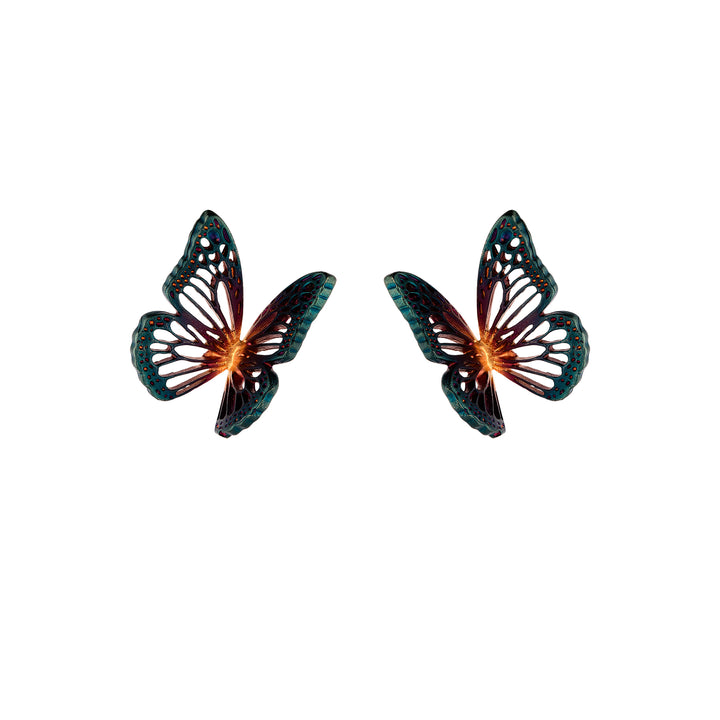 "Uçuşan Kelebek" Küpe