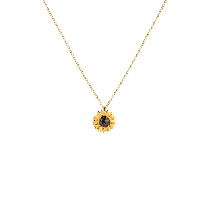 Mini Ayçiçeği Kolye