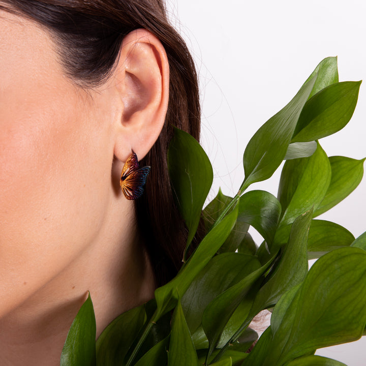 "Kanatlanan Kelebek" Küpe