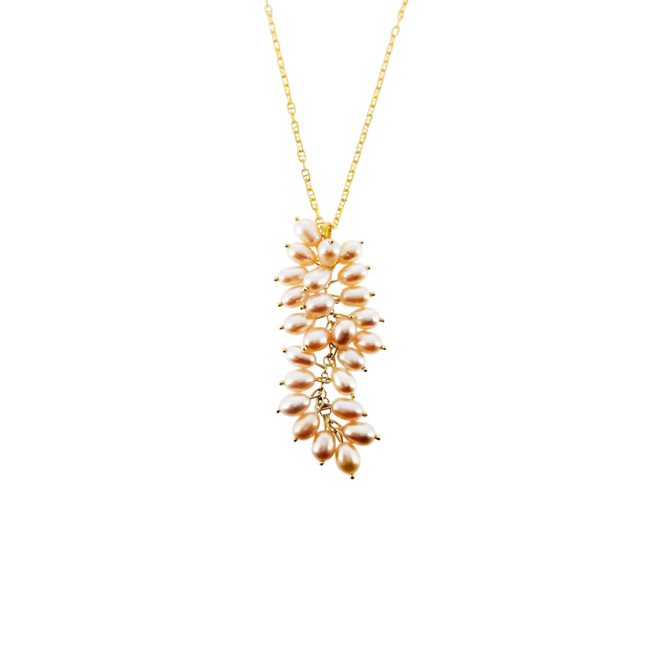 "Nacre Rose" İnci Kolye