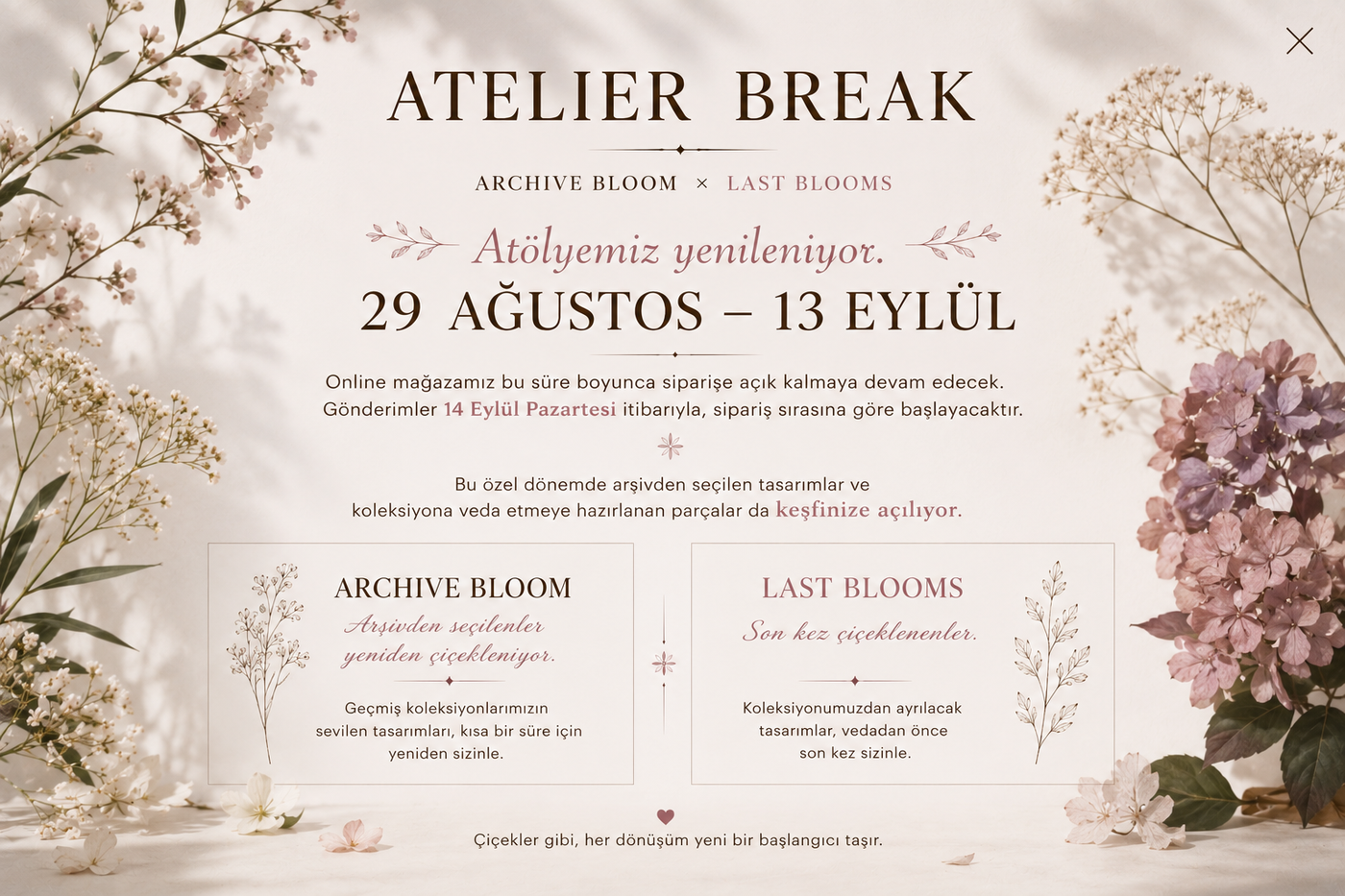 atelıer break